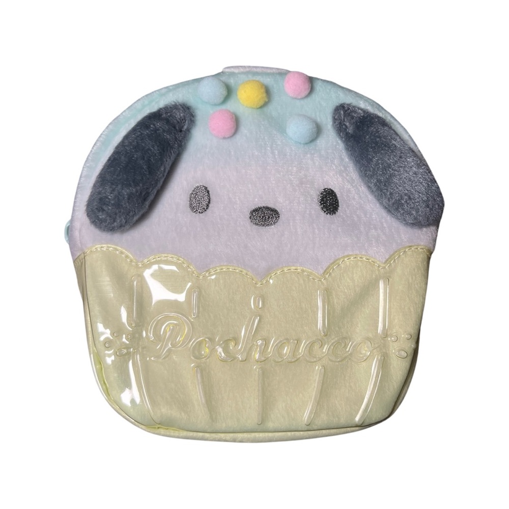 Sanrio Pochacco Summer Shaved ice Like Pouch purse makeup travel bag hello kitty